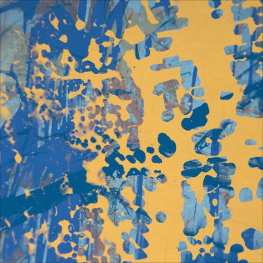 Boya lekeleriyle soyut arkaplan