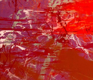 Arkaplanda soyut renkli lekeler              