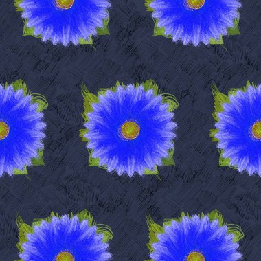 Çiçeklerle kusursuz desen