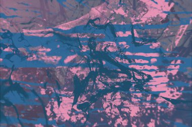 Boya lekeleriyle soyut arkaplan  