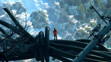 metin için alan ile arka planda soyut renkli lekeler        