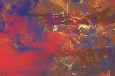 Boya lekeleriyle soyut arkaplan