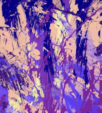 Metin için yeri olan boya lekeleriyle soyut arkaplan    