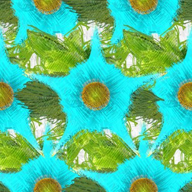 Renkli çiçek doku arka plan 