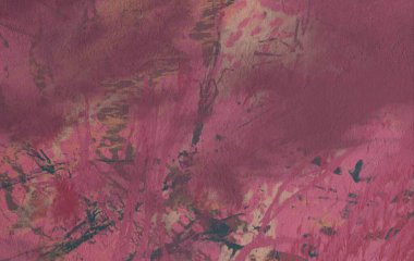 Metin için yeri olan boya lekeleriyle soyut arkaplan 