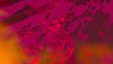 Arkaplanda soyut renkli lekeler