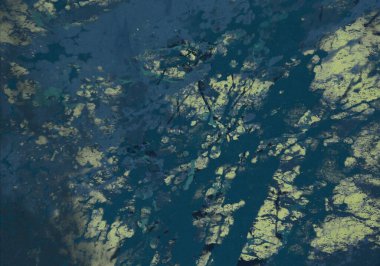 Arkaplanda soyut renkli lekeler