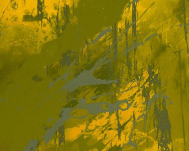 Metin için yeri olan boya lekeleriyle soyut arkaplan