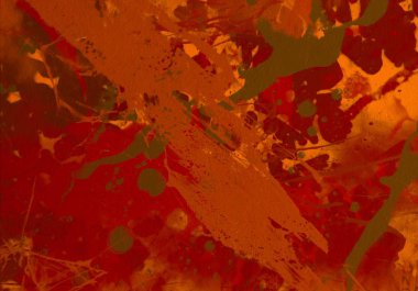 Arkaplanda soyut renkli lekeler