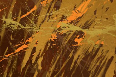 Metin için yeri olan boya lekeleriyle soyut arkaplan