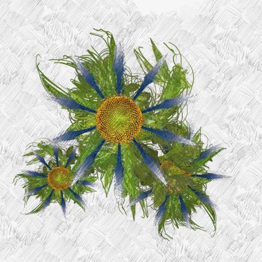 Beyaz arkaplanda Noel süslemesi