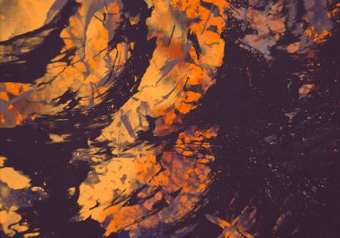 Boya lekeleriyle soyut arkaplan  