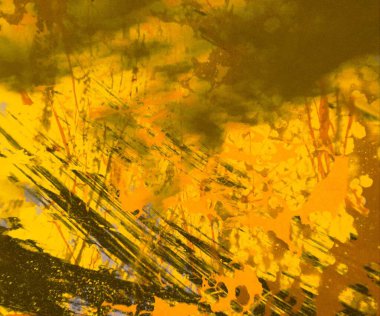 metin için alan ile arka planda soyut renkli lekeler 