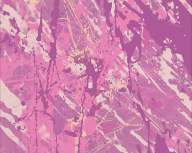 Metin için yeri olan boya lekeleriyle soyut arkaplan