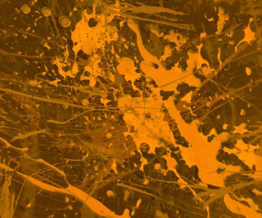 Metin için yeri olan boya lekeleriyle soyut arkaplan 