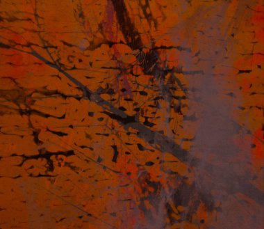 metin için alan ile arka planda soyut renkli lekeler  