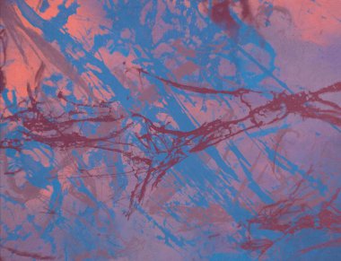 metin için alan ile arka planda soyut renkli lekeler