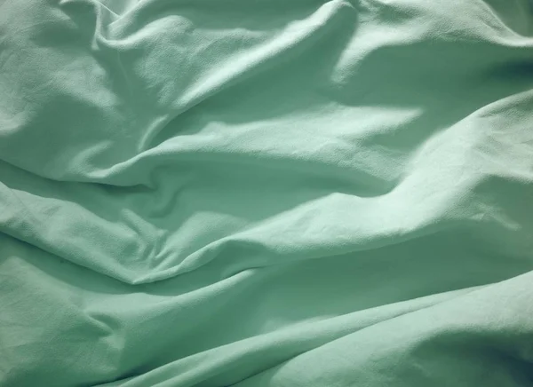 abstract green silk background