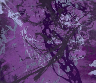 Arkaplanda soyut renkli lekeler