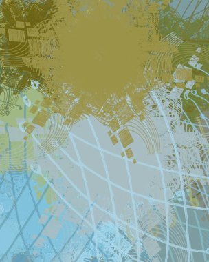 Kar taneleriyle soyut arkaplan