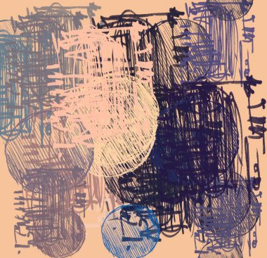 vintage desen ile soyut arka plan