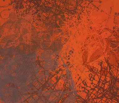 çiçek desenli Grunge arka plan