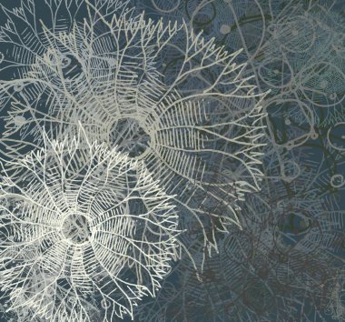 Metnin için alanı olan soyut arkaplan