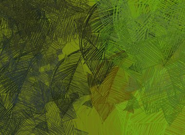 Sonbahar yeşil yaprakları arka plan