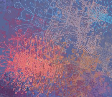 kar taneleri ile Grunge arka plan