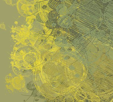 Çiçeklerle soyut arkaplan