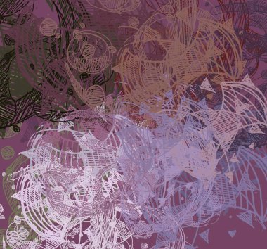 Çiçeklerle soyut arkaplan