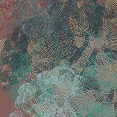 Metnin için alanı olan soyut arkaplan