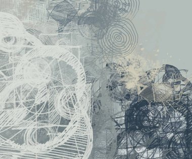 Çiçekli klasik arkaplan