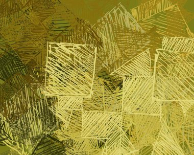 Yeşil yapraklı pürüzsüz desen