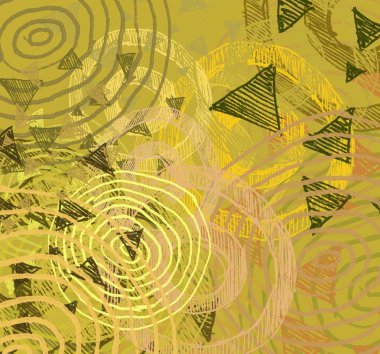 sorunsuz geçmiş ile soyut desen