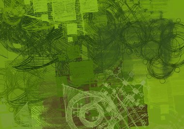 grunge elemanları ile soyut arkaplan