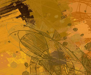 Metnin için alanı olan soyut grunge arkaplanı