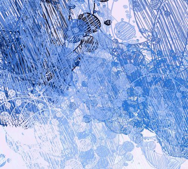 Karlı kış manzarası