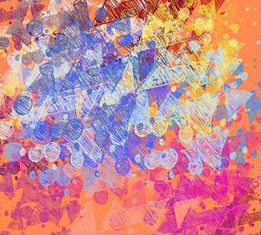 Sonbahar yapraklı soyut arkaplan