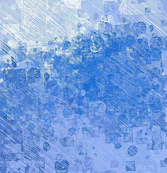 Abstrakter Hintergrund Mit Blau Und Weiß — Stockfoto
