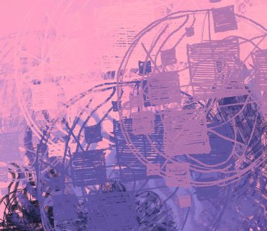 Farklı renk kalıplarına sahip soyut grunge arkaplanı