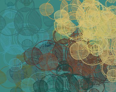 Çiçek desenli soyut arkaplan