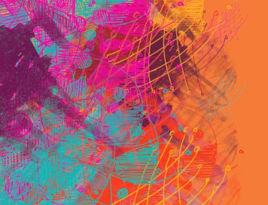 Metnin için alanı olan soyut arkaplan