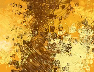 grunge elemanları ile soyut arkaplan