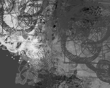 Metnin için alanı olan soyut arkaplan