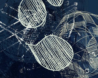 Metnin için alanı olan soyut arkaplan