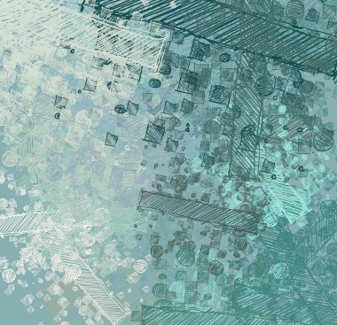 Metnin için alanı olan soyut arkaplan