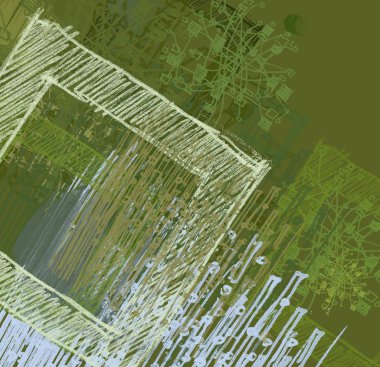 Tasarımınız için alanı olan soyut grunge arkaplanı.