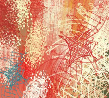 Tasarımınız için alanı olan soyut grunge arkaplanı.