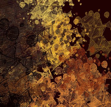 Tasarımınız için alanı olan soyut grunge arkaplanı.